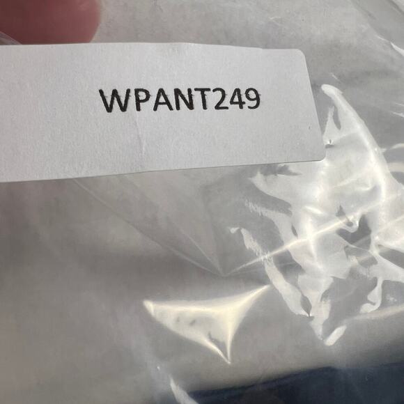 Desigual Navy Blue Jogger Jeans Flower Graffiti Size 30 - Picture 13 of 13